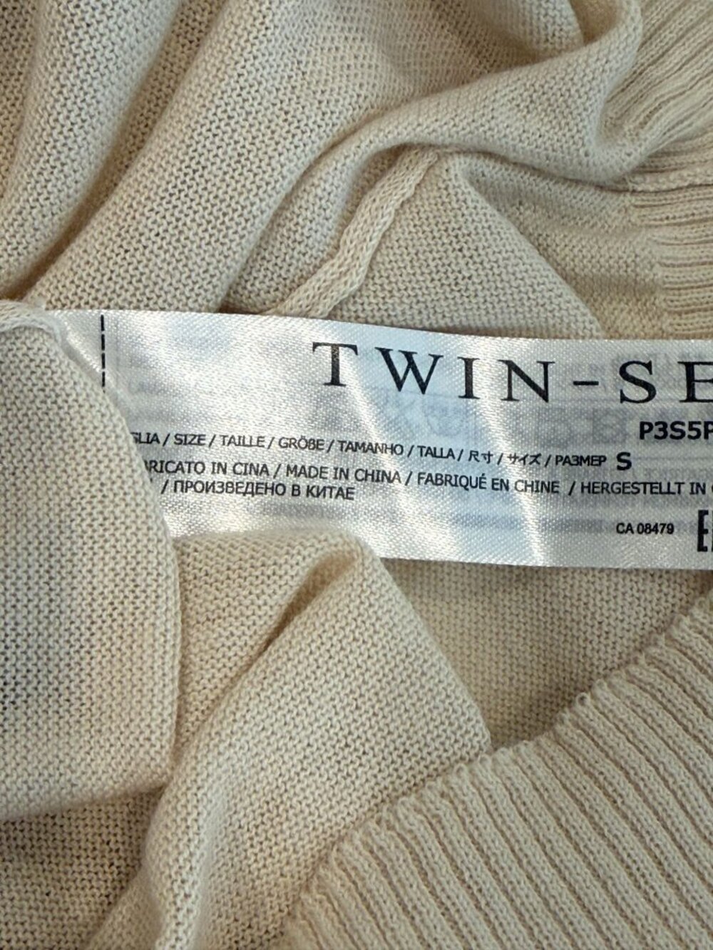 Twin-Set Simona Barbieri jumper $290 NWT - Size S - Picture 7 of 11
